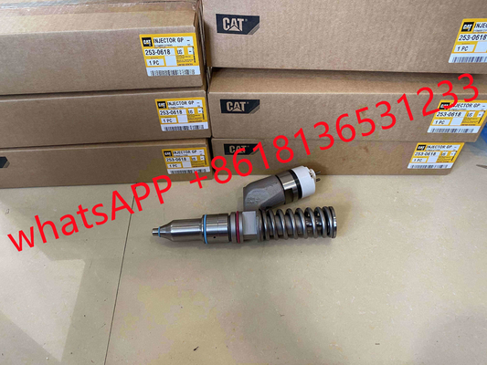 Excavator Parts E365C E374D Cat Engine C-15 C15 Fuel Injector 370-0750 253-0616 253-0618 For Caterpillar