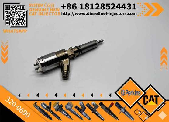 High Performance New Diesel Fuel Injector 2645A749 320-0690 For CAT 323D Excavator C6.6 Engine