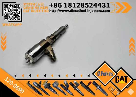 High Performance New Diesel Fuel Injector 2645A749 320-0690 For CAT 323D Excavator C6.6 Engine