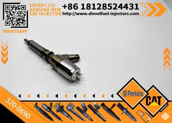 High Performance New Diesel Fuel Injector 2645A749 320-0690 For CAT 323D Excavator C6.6 Engine