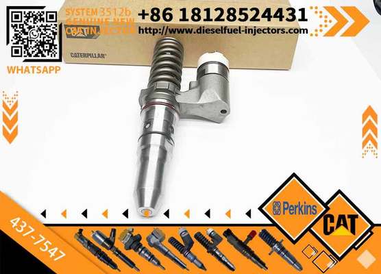 High Quality Fuel Injector 437-7547 4377547 Diesel Engine Fuel Injector 20R-2296 20R2296 for CAT 3508B 3512B 793C 793D 3516C