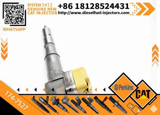 Construction Machinery Parts 198-6877 204-2467 232-1170 232-1175 Excavator Injector 3412E Engine Diesel Fuel Injector 174-7527