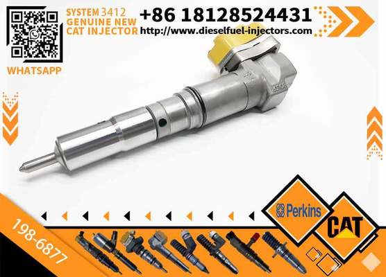 Construction Machinery Parts 198-6877 204-2467 232-1170 232-1175 Excavator Injector 3412E Engine Diesel Fuel Injector 174-7527