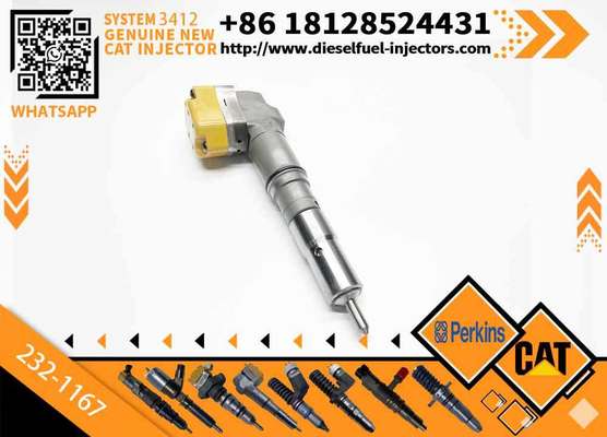 High Quality New Diesel Common Rail Fuel Injector 232-1166 232-1167 20R-5392 232-1168 Engine Parts for 3412